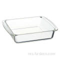 Kaca Oval Backing Dish Microwave Safe Glass Dulang